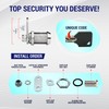 Latch.IT 7/8” RV Storage Locks | 2-Pack RV Compartment Locks