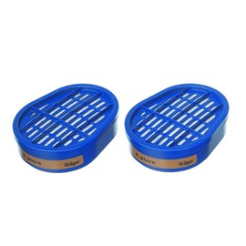 Dräger A1 Gas Filter for Half Mask X-plore 3300, 3500 or Full Mask 5500 - Pack of 2