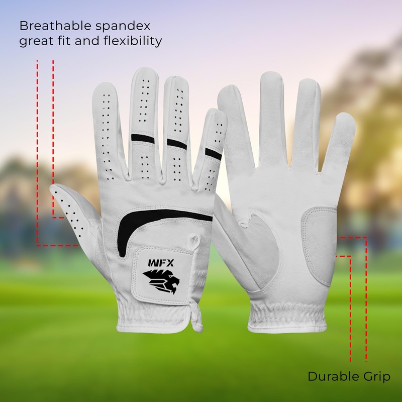 WFX Golf Glove for Golfers, Left Hand Right Premium Quality