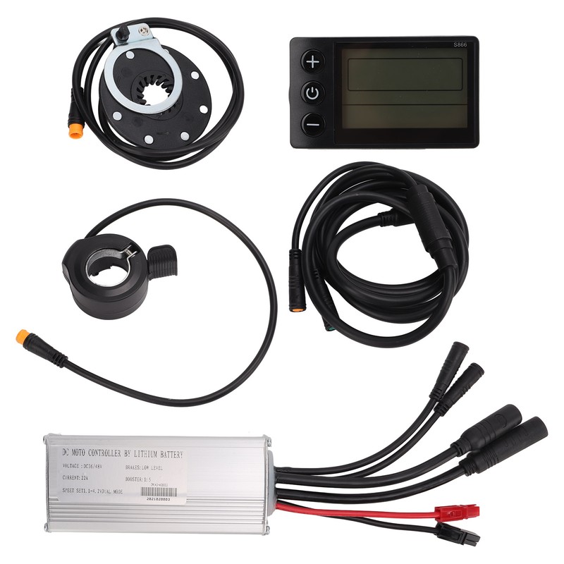 Electric Bicycle Modification Kit Waterproof 22A Controller S866 LCD Electric