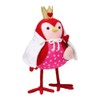 Spritz Featherly Friends - Valentines Day Decor Fabric Bird Figurine