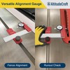 AltitudeCraft 0.001" Precision Table Saw Alignment Gauge - CNC Milled
