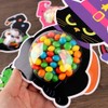Juego de 36 tarjetas para dulces de Halloween con cúpula