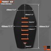 fewfuss Universial Dirt Bike Seat Cover - Soft Ribbed Rubber