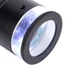 10X Loupe Measuring Magnifier 6LED Illuminated Jewelry Magnifying Glass USB