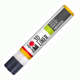 Marabu 621 25 ml 3D Liner, Medium Yellow
