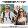 LADEESSE 3 Pack Bifocal Reading Sunglasses For Men/Women - Fashion