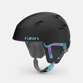 Giro Envi Spherical MIPS Ski Helmet - Snowboard Helmet for Women - Matte Black Chroma Dot - S (52-55.5cm)