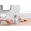 MIGUIWOR 2 Cotton Pad Dispenser, Cotton Bud Container, Cotton Pads