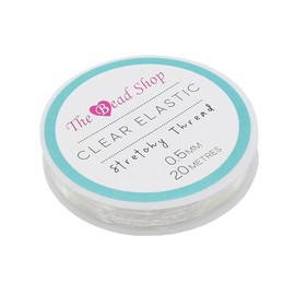 Transparent Stretch Elastic Band 0.5mm 20 Metres Jewellery Making Beading Bracelets