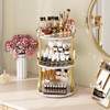 Yatiney 3-Tier Lazy Susan, Rotating Spice Rack, Spinning Organizer, Industrial