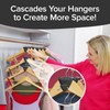 Ruby Space Triangles Original AS-SEEN-ON-TV, Ultra- Premium Hanger Hooks Triple