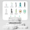 GFWARE Bathroom Toothbrush Holder Set with 2 Pack Qtip Holder