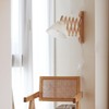 PEAUARL Plug in Mounted Wall Sconce, Swing Arm Wall Lamp