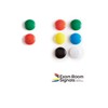 Kull Industries Red & Green Button Magnets, Room Status Indicator