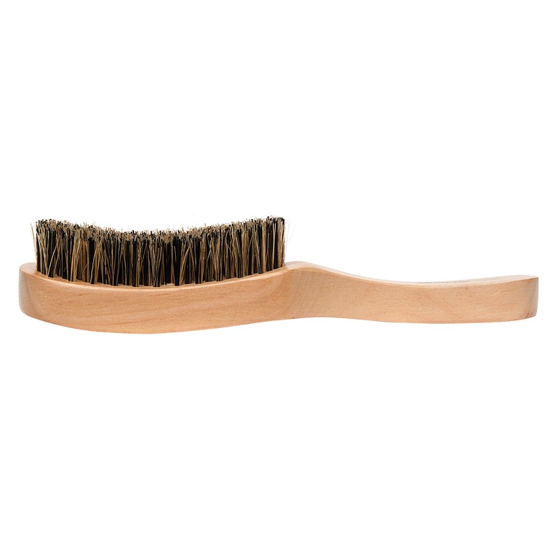 Diane Curved Reinforced Boar Club Extra Firm Bristles D1001
