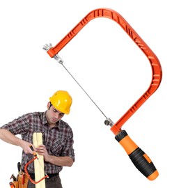 Coping Saw - Hand Coping Saw,Frame Saw for Woodworker Carpenter, Woodworking Saw, Hand Tool for Wood, Rubber, and Soft Metal Cutting