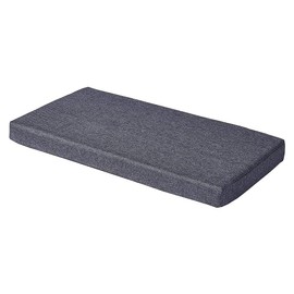 Bench Seat Memory Foam Chair Pads Non-Slip Rubber Back Indoor Swing/Settee Cushion 48 x 16 inch, Grey