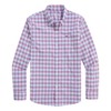 vineyard vines Boys Callwood Plaid Featherweight Performance Shirt, Lighthouse Red