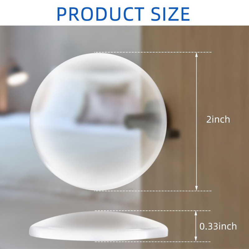 Door Stopper for Wall, Door Knob Wall Protector - 8