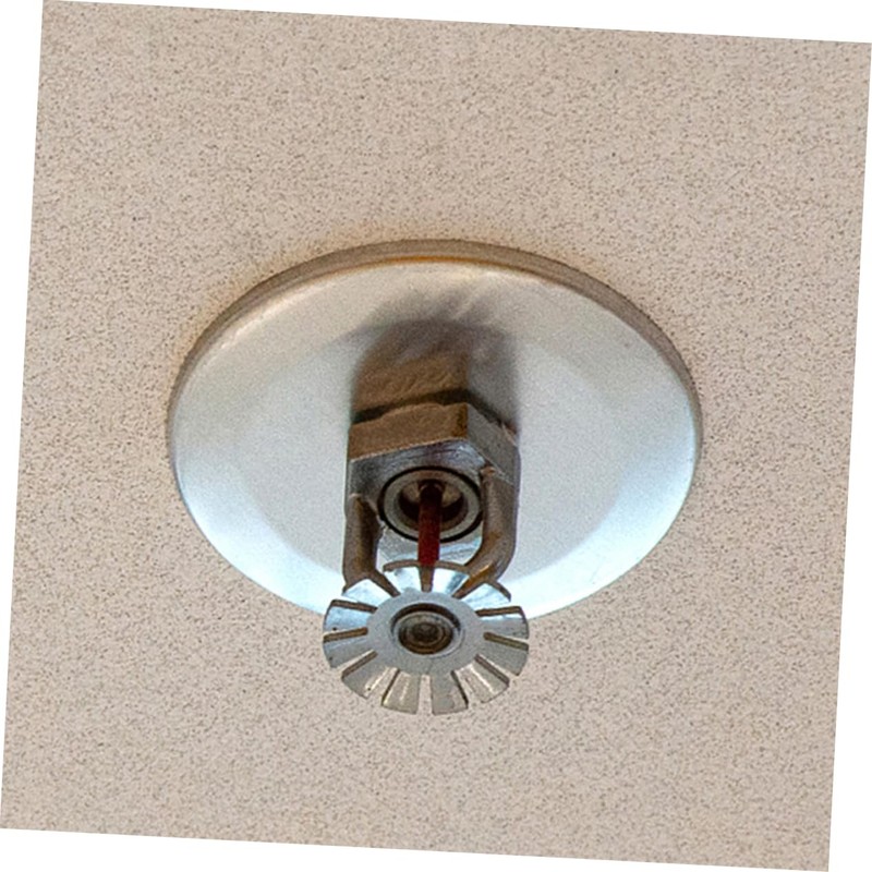 Gatuida Sprinkler Head Decorative Cover 10 Pcs Stainless Steel Wall