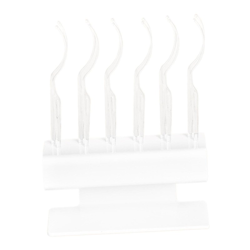 Milageto 12 Pieces Eyelash Display Stick Eyelash Display Holder Grafting