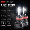 SHENKENUO For Hyundai Tiburon 2007 2008 6000K LED Headlight High