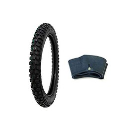 MMG Combo Off Road Knobby Tire Size 2.50-14 and Inner Tube Size 2.50-14 TR4 Valve Stem