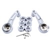 2 Sets Window Crank Handle Chrome Billet Aluminum 4 1/4