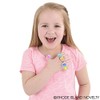 Rhode Island Novelty Plastic Jewel Rings, 24 Count Assortment