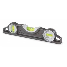 Magnetic Torpedo Level, 11-3/4In, 3 Vials, Mfr: 43-609-A