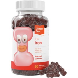 Zahler Iron Hierro y Vitamina C 60 flavored gummies