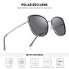 OLIEYE Cat Eye Polarized Sunglasses for Women Ladies Brand Trending