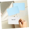 Ciieeo 200sheets Blank Note Cards Kraft Memo Cards for Studying