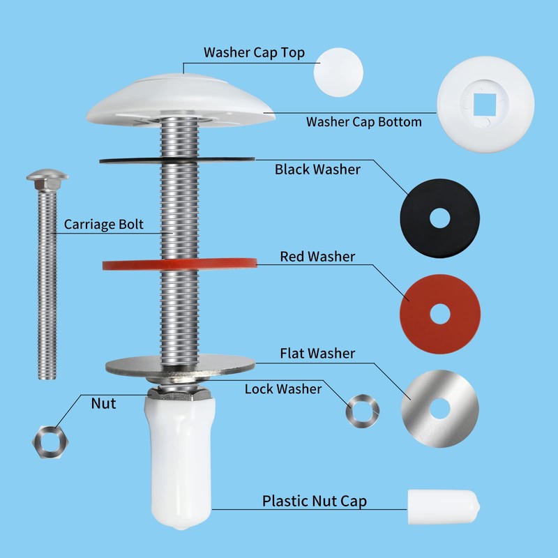 Stainless Steel Diving Board Bolts Kit, Diving Boards Mounting kit