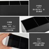 Acrylic Makeup Organizer 3 Compartment Makeup Brush Holder Organizer Eyeliner