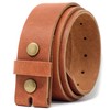 Ashford Ridge 40mm Full Grain Leather Belt with Press Studs,