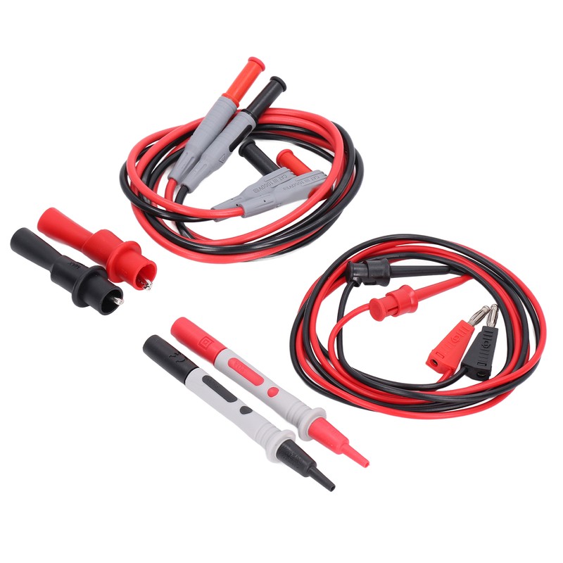 Multimeter Test Kit Testing Hook Crocodile Clip Probe Lead Accessory