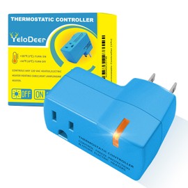 YeloDeer 1 PC Thermostatically Controlled Outlet Freeze Protection Switch