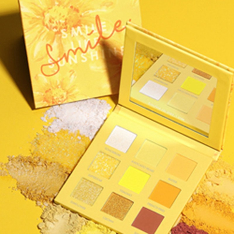 9 Colors Waterproof Matte Glitter Eye Shadow Palettes Makeup Cosmetics