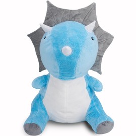 MARYSUN Stuffed Dinosaur, Plush Dino, Stuffed Triceratops Animal Toy, Valantine Gifts for Boys Girls Kids 20 Inches