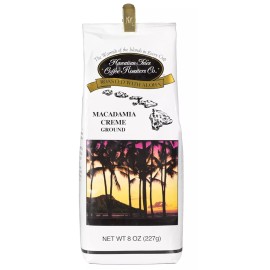 Hawaiian Isles Coffee Roasters – 8oz Gourmet Blend (Choose Your Variety) - Macadamia Creme