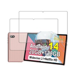 [2 Pack] Screen Protector for UJJ U6 10.1 Inch Tablet Tempered Glass Film, BOVUGAC Screen Protector Compatible with UJJ U6 2024 Tablet Anti-Scratch Sensitive Dropproof