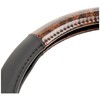 Bonform 6739-01BR Steering Wheel Cover, Simplewood, Light/Normal Car, S: 14.4