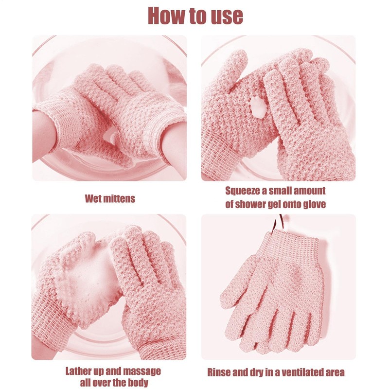Body Scrub Gloves | Multifunctional Scrubbing Gloves for Body |
