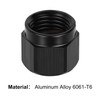 EVIL ENERGY 6AN Female Flare Cap Block off Fitting Plug