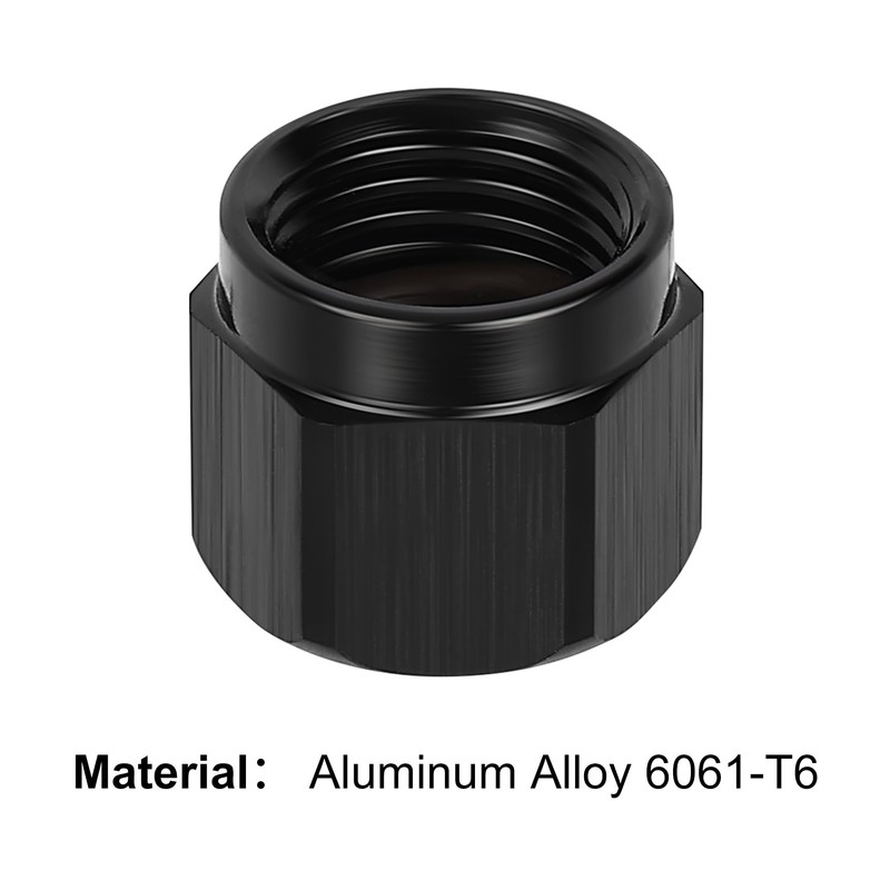 EVIL ENERGY 6AN Female Flare Cap Block off Fitting Plug