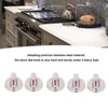 Gas Stove Knob Cover, Stainless Steel, Direct Installation, 5pcs, Compatible