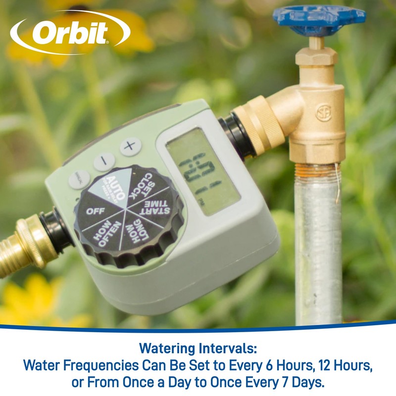 Orbit 62056 One Outlet Single-Dial Hose Watering-timers 2-Pack