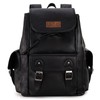 Wrangler Genuine Leather Backpack - Color: Black